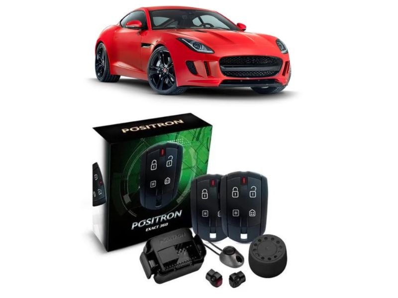 Autoalarme Automotivo Positron Cyber Exact Ex360 Universal