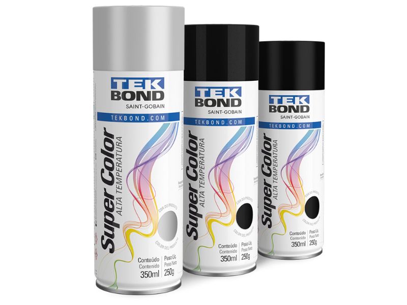 Linha de Spray Tek Bond Super Color